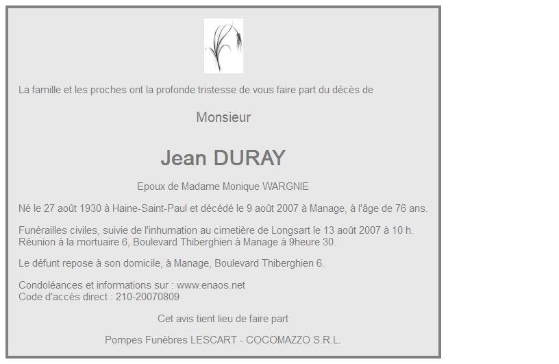 Image Annonce nécrologique