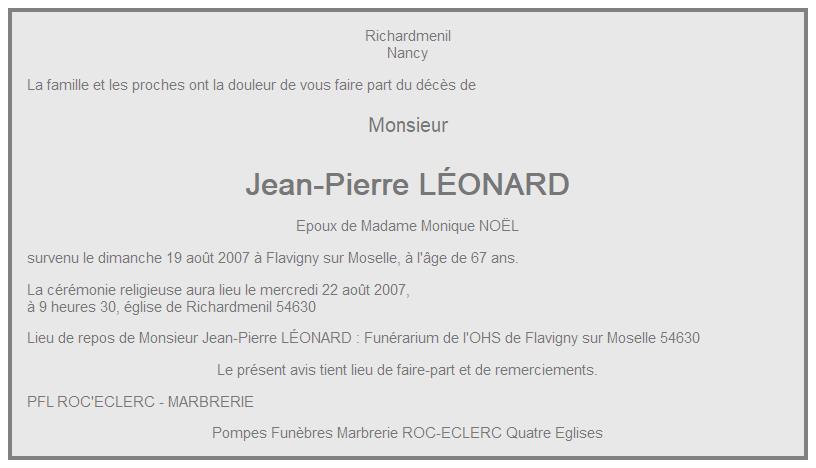 Image Annonce nécrologique