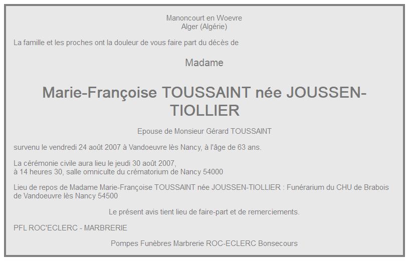 Image Annonce nécrologique