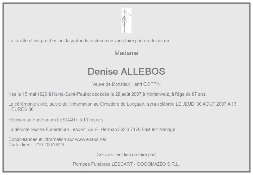 Image Annonce nécrologique