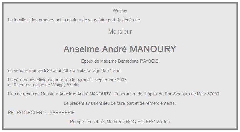 Image Annonce nécrologique