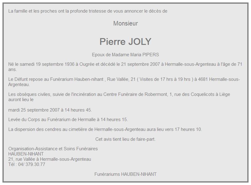 Image Annonce nécrologique