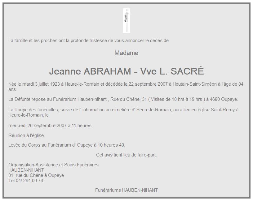 Image Annonce nécrologique