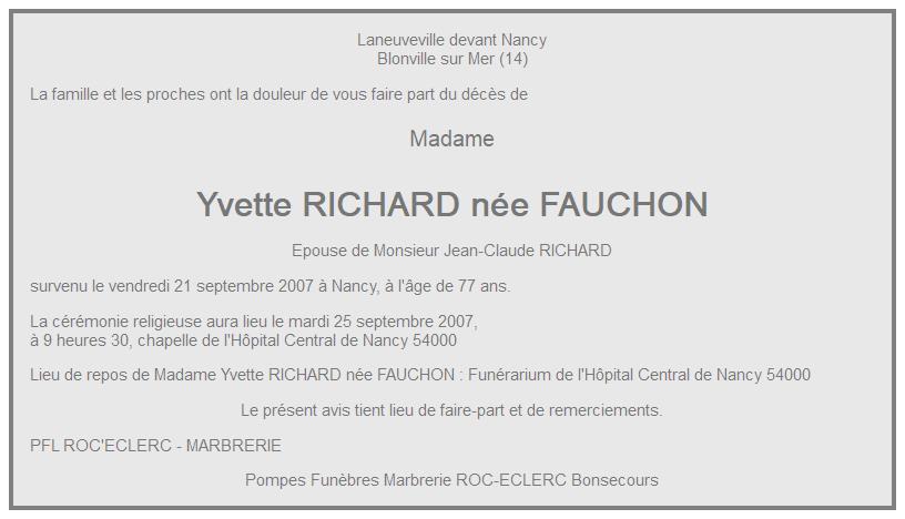 Image Annonce nécrologique