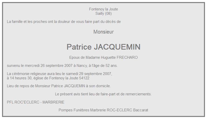 Image Annonce nécrologique