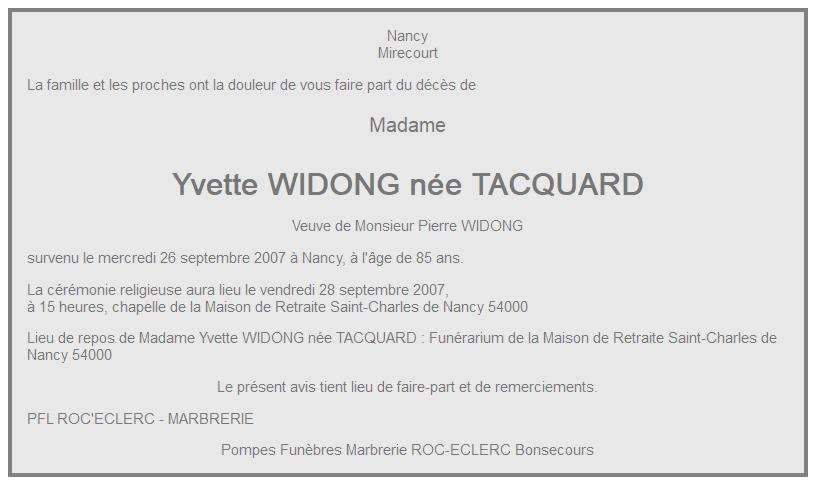 Image Annonce nécrologique