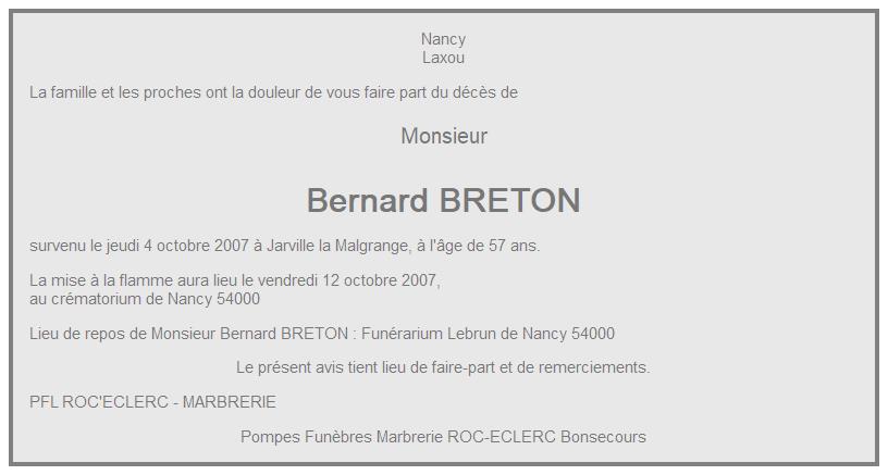 Image Annonce nécrologique