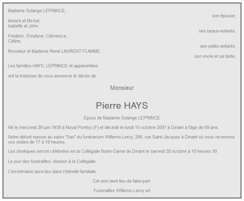 Image Annonce nécrologique