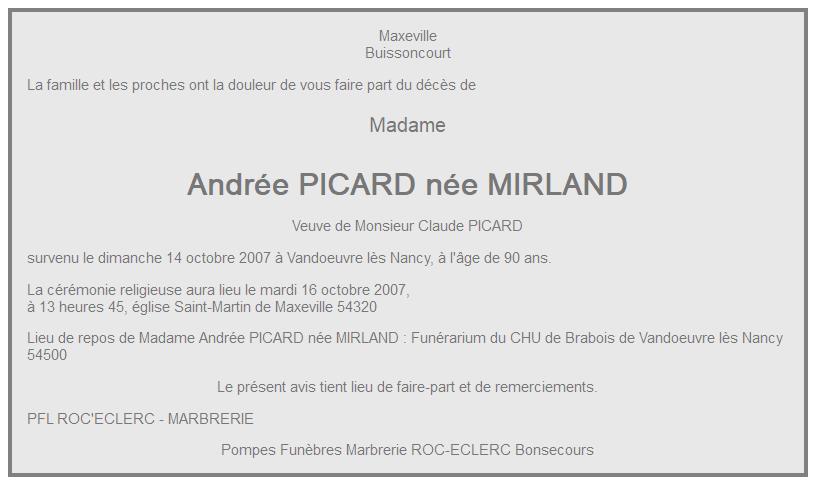 Image Annonce nécrologique