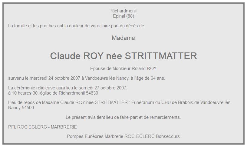 Image Annonce nécrologique