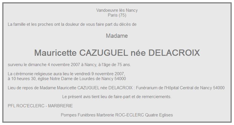 Image Annonce nécrologique