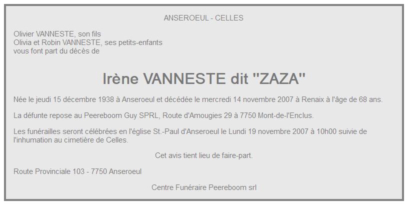 Image Annonce nécrologique