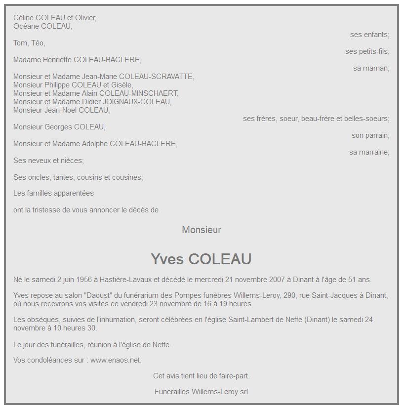 Image Annonce nécrologique