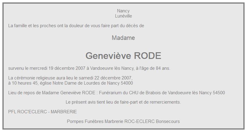 Image Annonce nécrologique