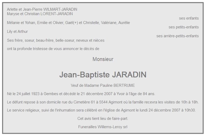 Image Annonce nécrologique