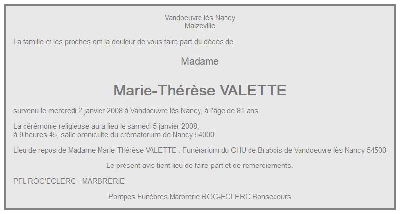 Image Annonce nécrologique