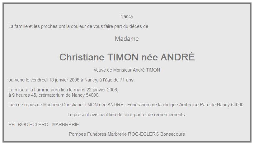 Image Annonce nécrologique