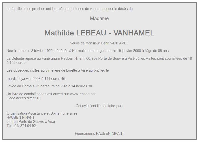 Image Annonce nécrologique