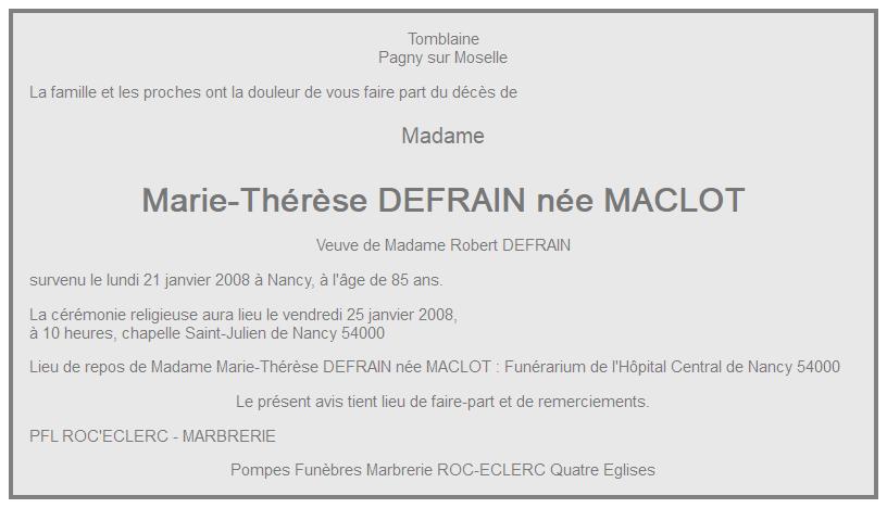 Image Annonce nécrologique
