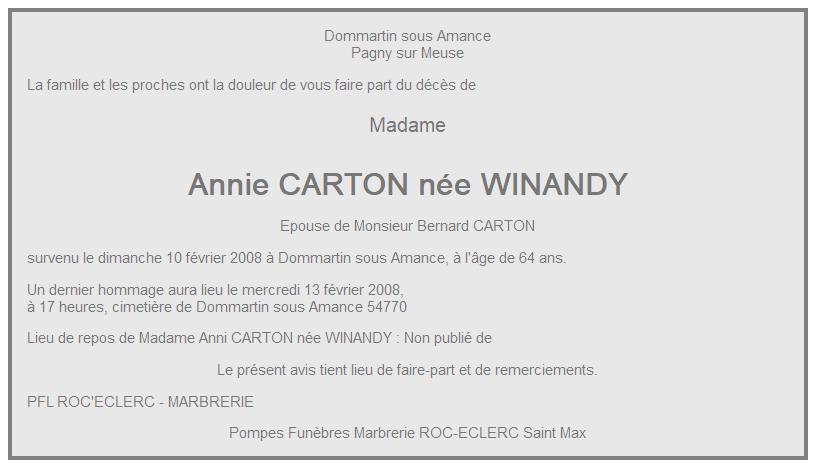 Image Annonce nécrologique
