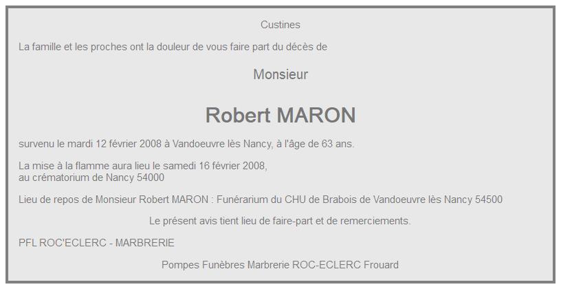 Image Annonce nécrologique