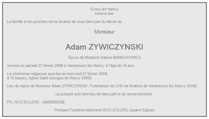 Image Annonce nécrologique