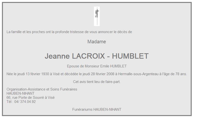 Image Annonce nécrologique