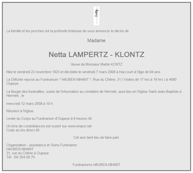 Image Annonce nécrologique