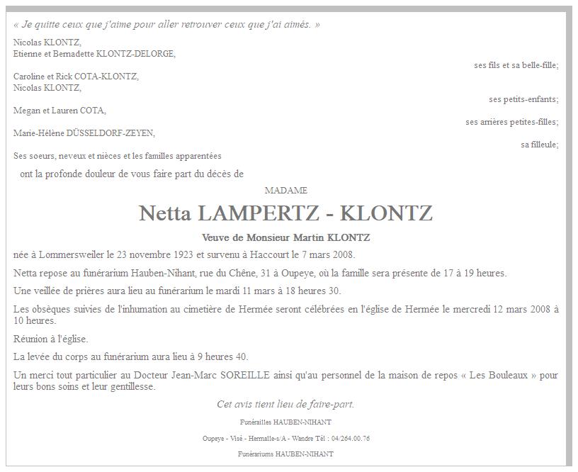 Image Annonce nécrologique