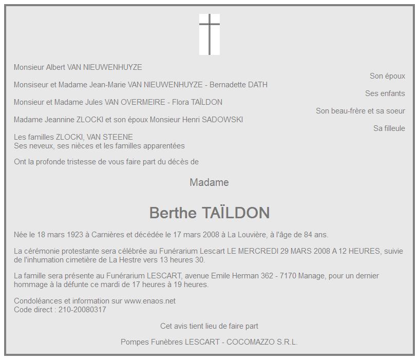 Image Annonce nécrologique