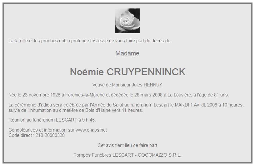 Image Annonce nécrologique