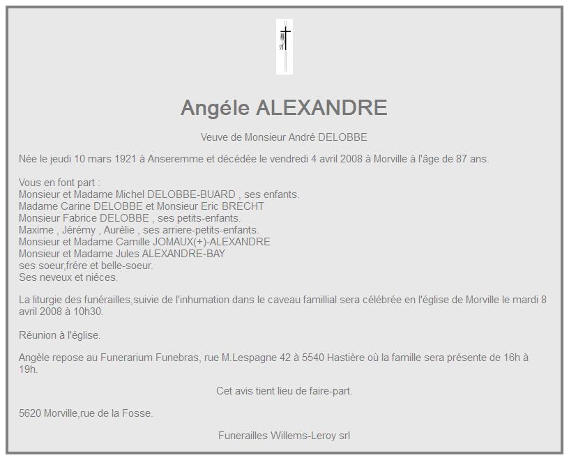 Image Annonce nécrologique