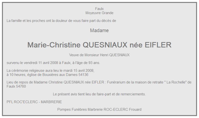 Image Annonce nécrologique