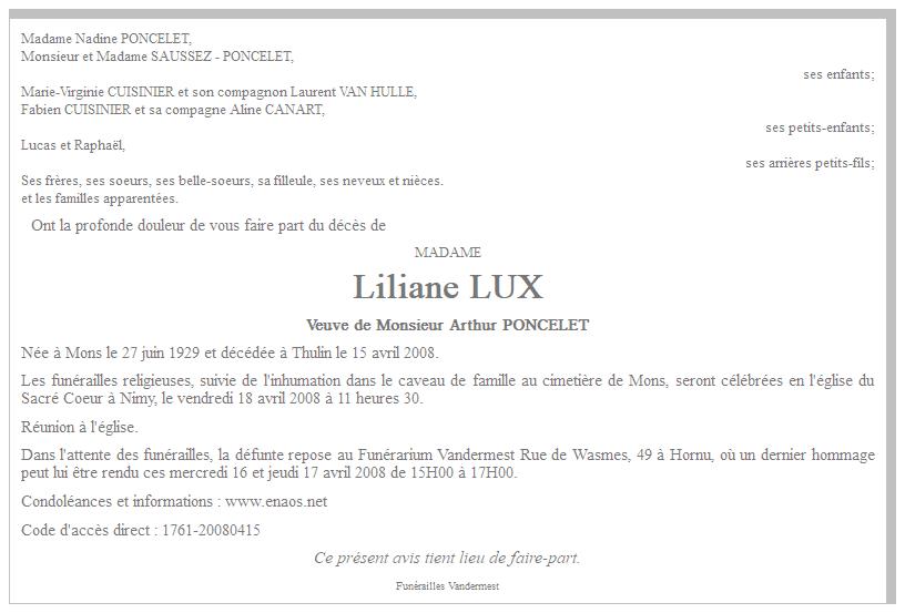 Image Annonce nécrologique