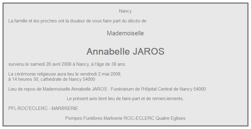 Image Annonce nécrologique