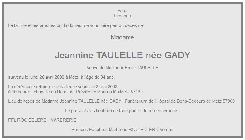 Image Annonce nécrologique