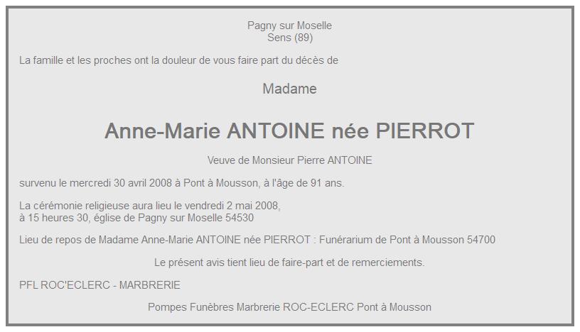 Image Annonce nécrologique