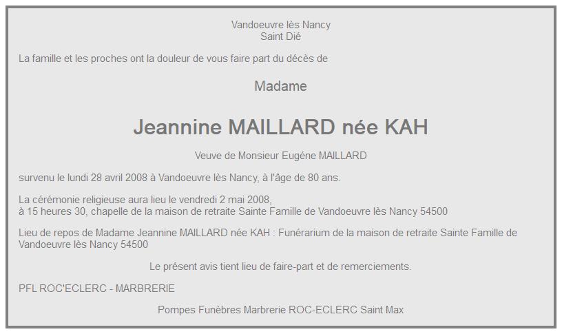 Image Annonce nécrologique
