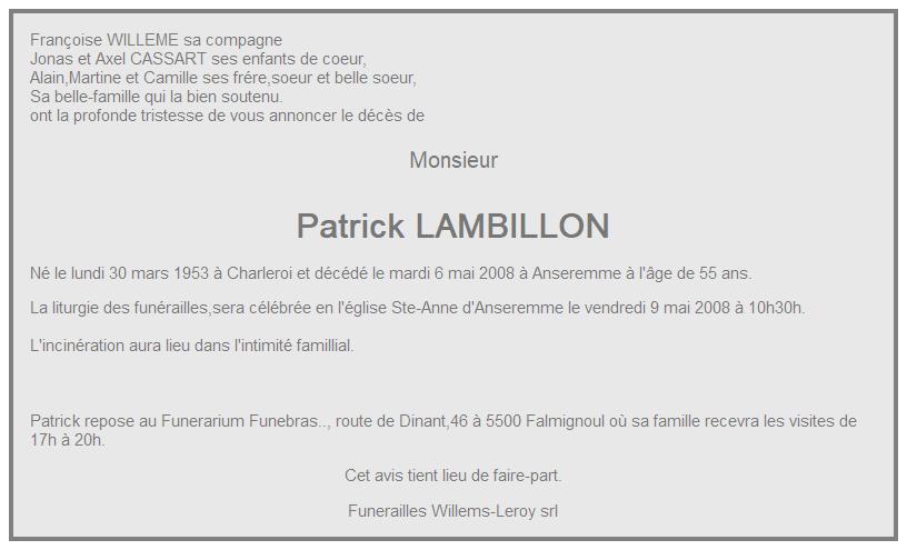 Image Annonce nécrologique