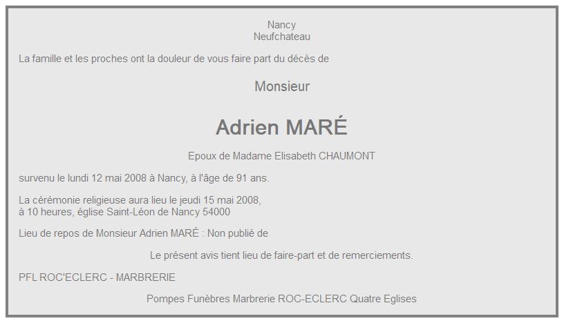 Image Annonce nécrologique