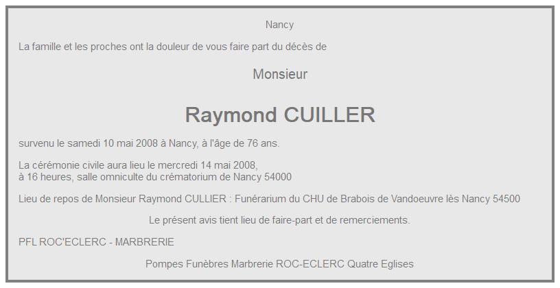 Image Annonce nécrologique