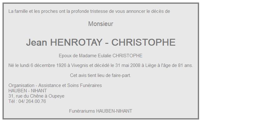 Image Annonce nécrologique