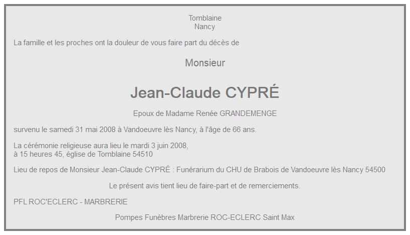 Image Annonce nécrologique