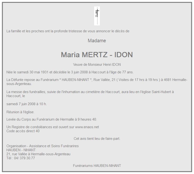 Image Annonce nécrologique