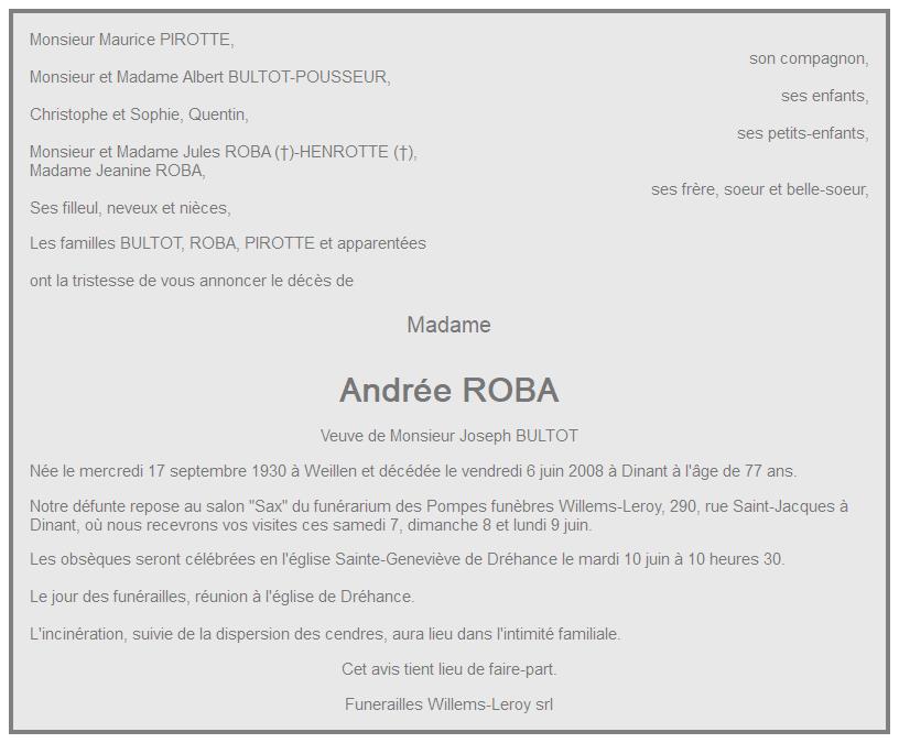 Image Annonce nécrologique