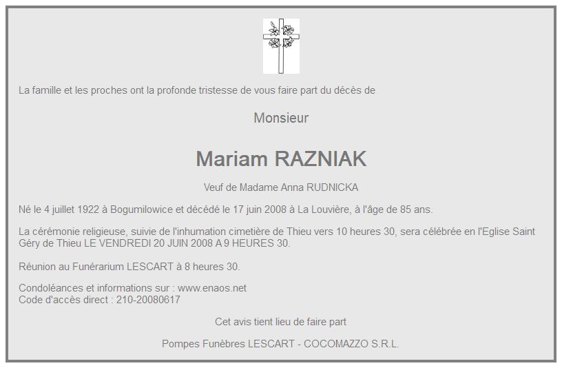 Image Annonce nécrologique