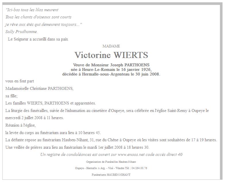 Image Annonce nécrologique