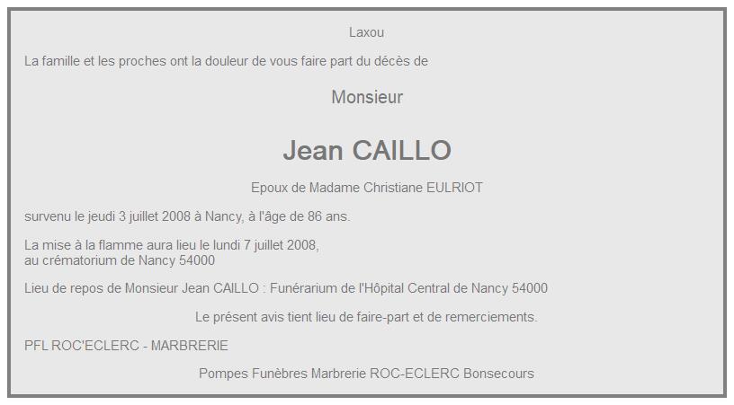 Image Annonce nécrologique