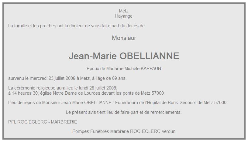 Image Annonce nécrologique