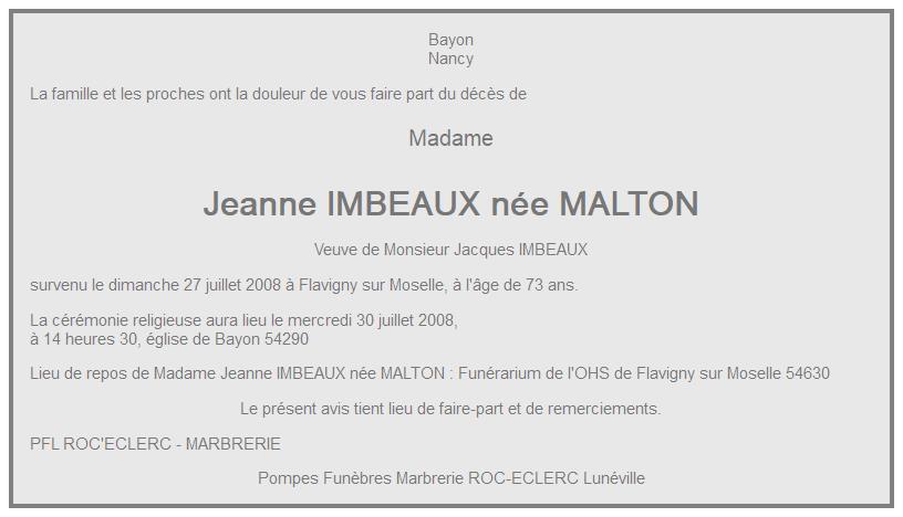 Image Annonce nécrologique
